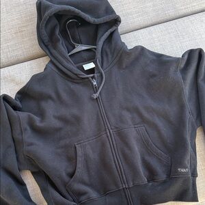 TNA boy friend fit sweat fleece